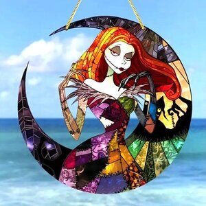 Suncatcher Sally Disney Nightmare Before Hanging Window Skellington Colorful